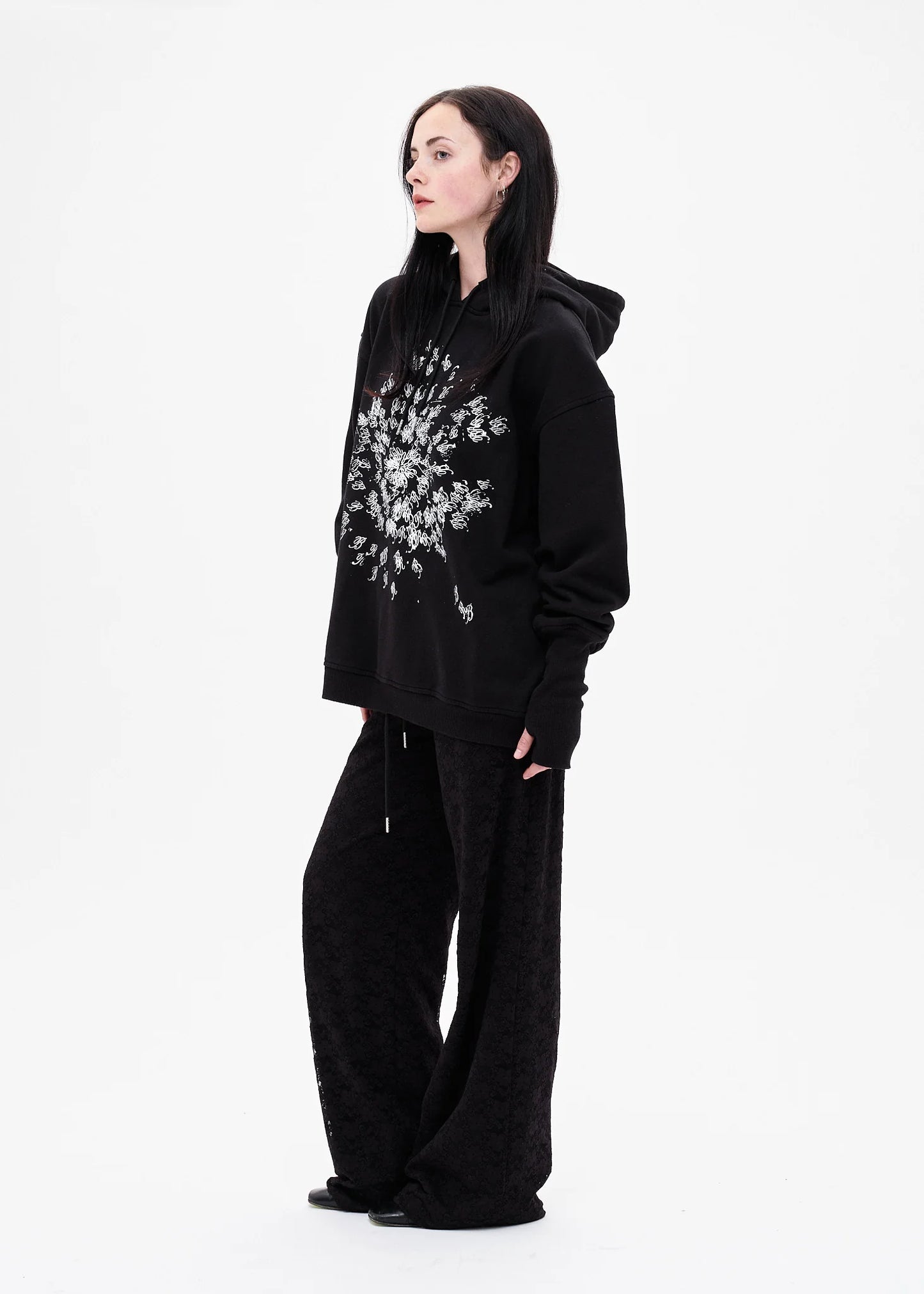 B-R-B Just Spiralling Hoodie | Black