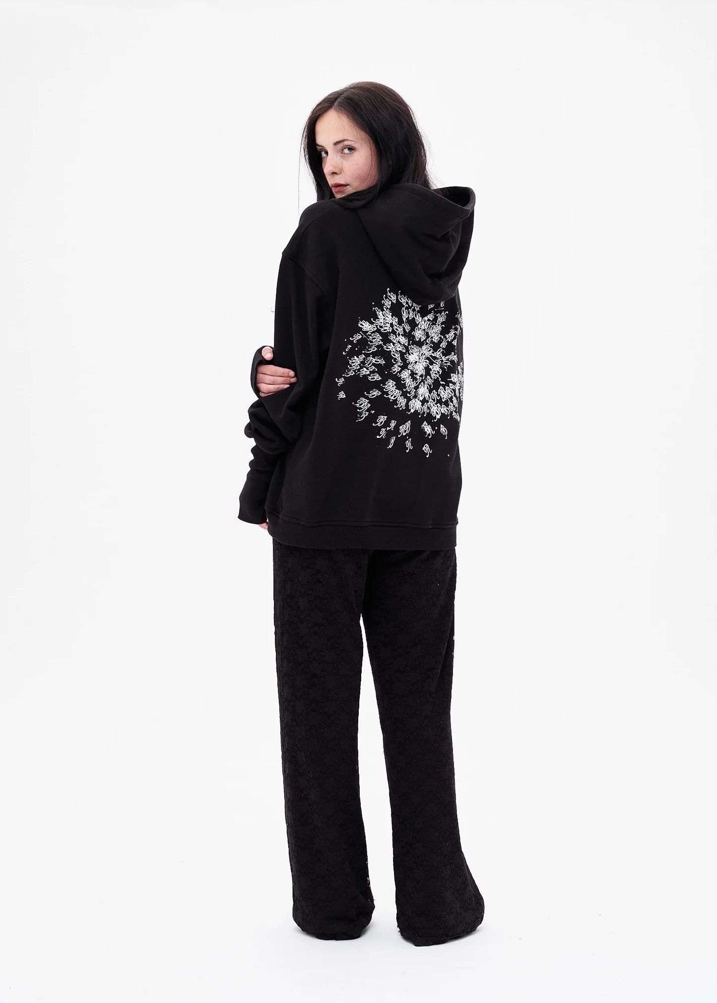 B-R-B Just Spiralling Hoodie | Black