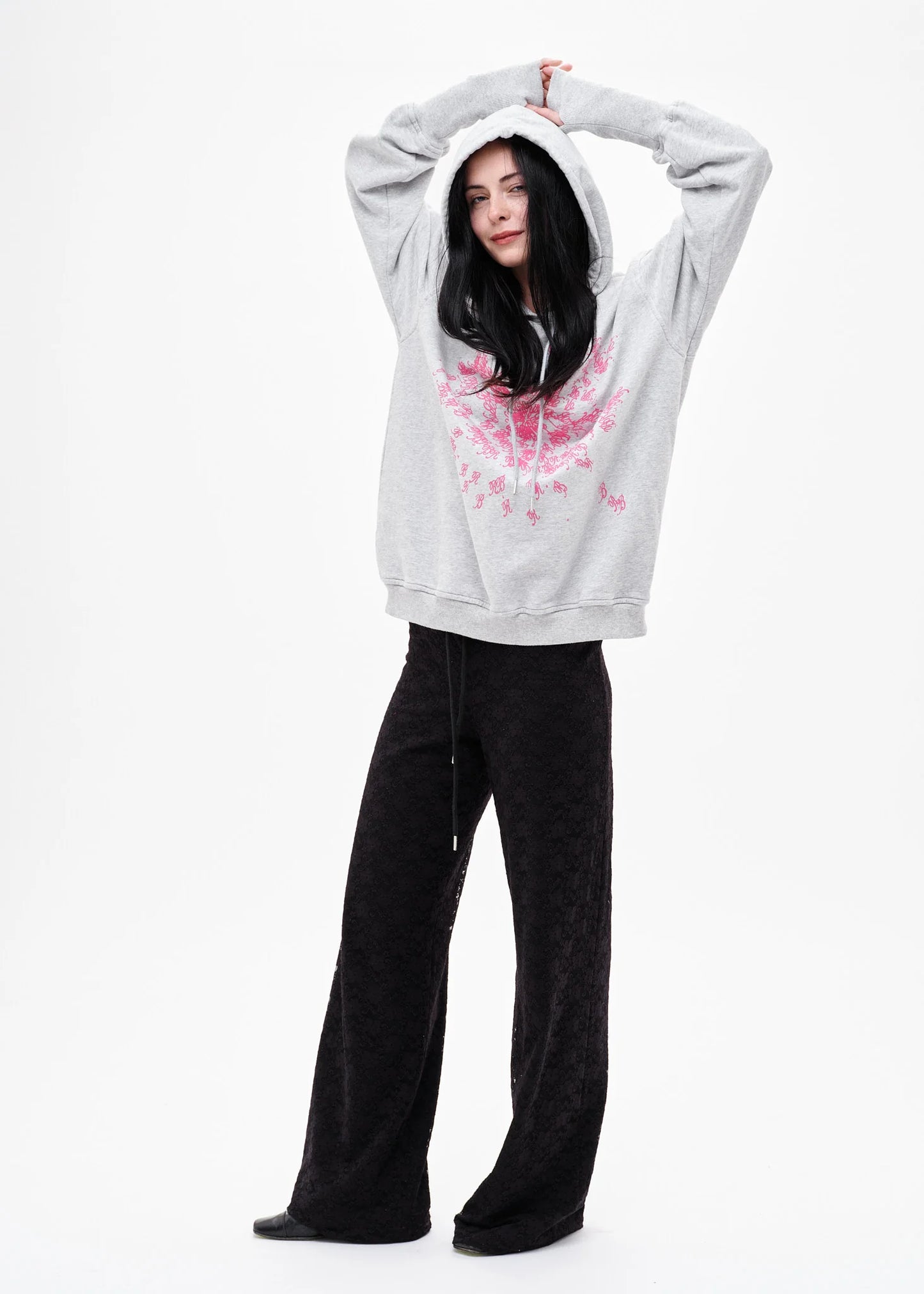 B-R-B Just Spiralling Hoodie | Light Grey