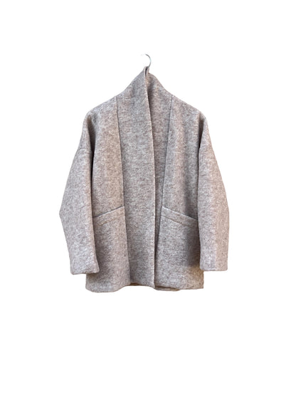 314 BRUC JACKET beige organic wool