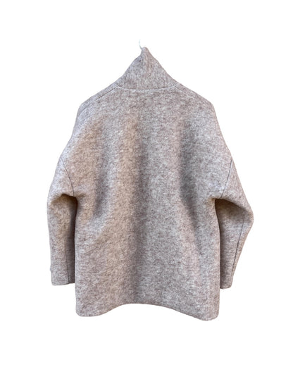 314 BRUC JACKET beige organic wool