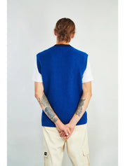 College Vest | Navy & Blue