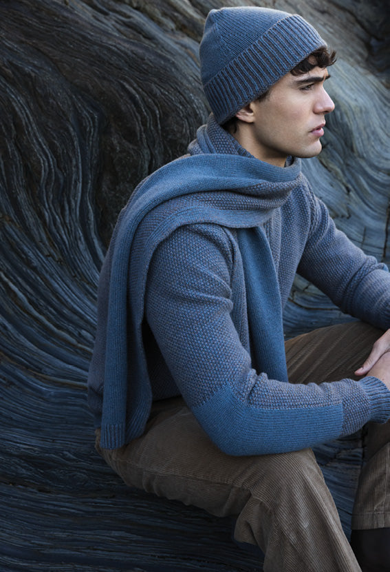 Plated Jersey Scarf