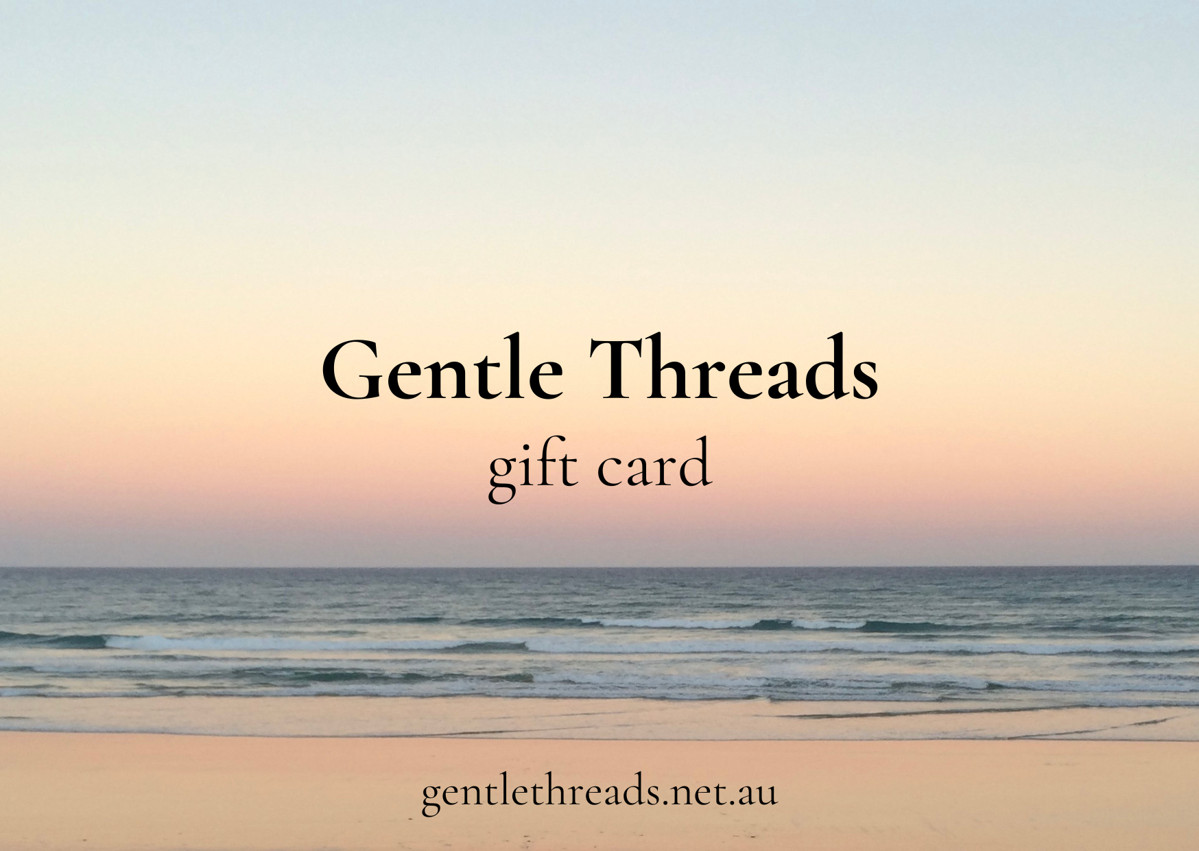 Geschenkgutschein für Gentle Threads