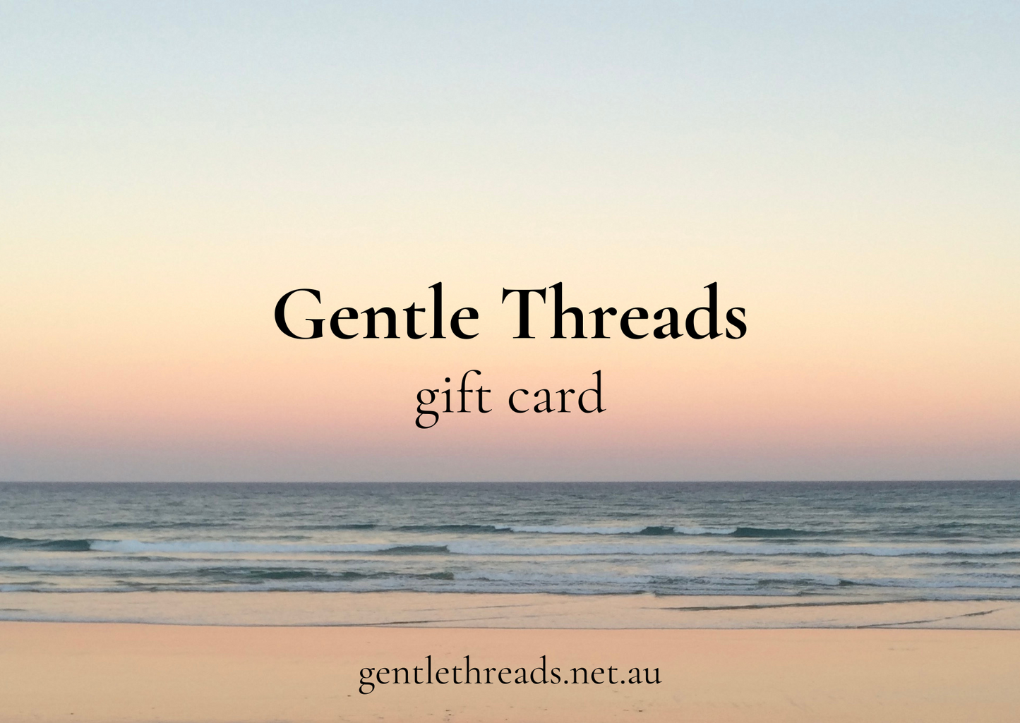 Gentle Threads gift card