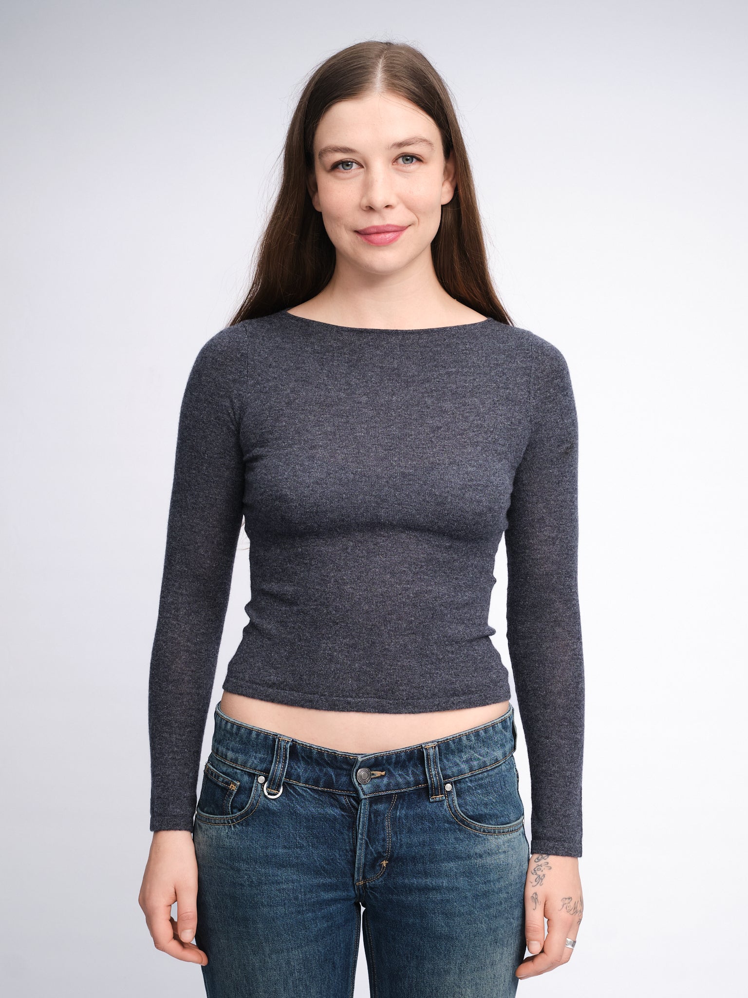 Boat Neck Long Sleeve