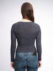 Boat Neck Long Sleeve