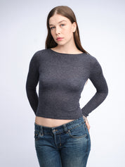 Boat Neck Long Sleeve