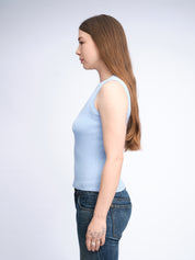 Bootshals-Top | Hellblau