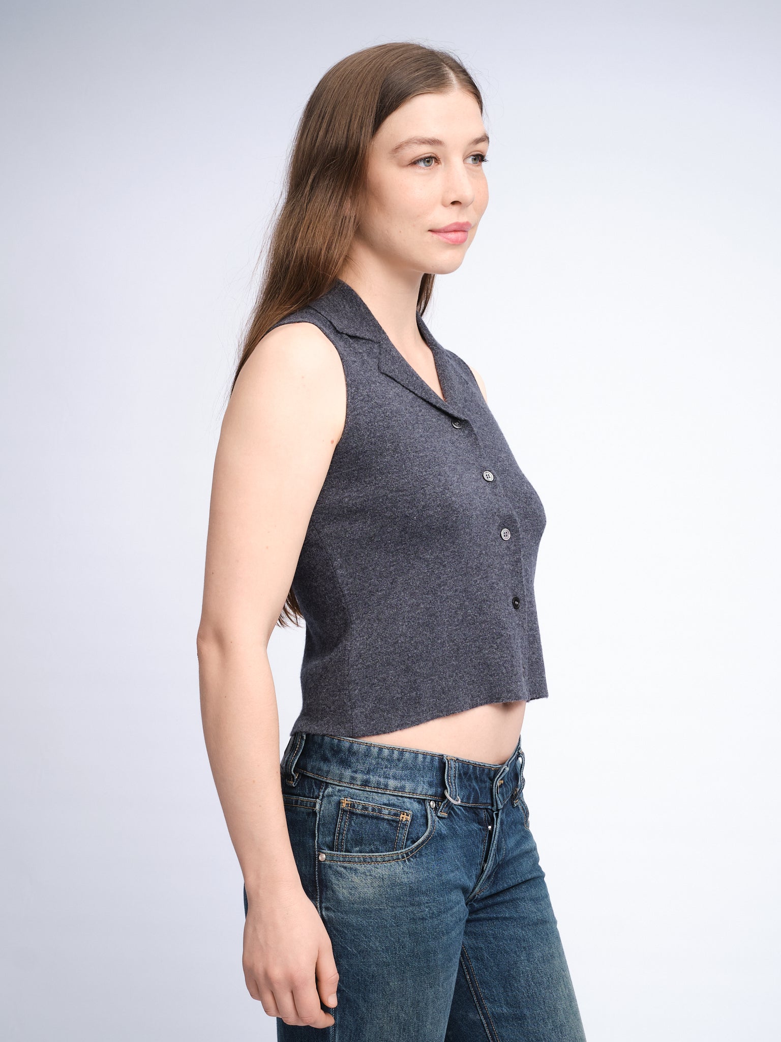 Maßgeschneiderte Strickweste