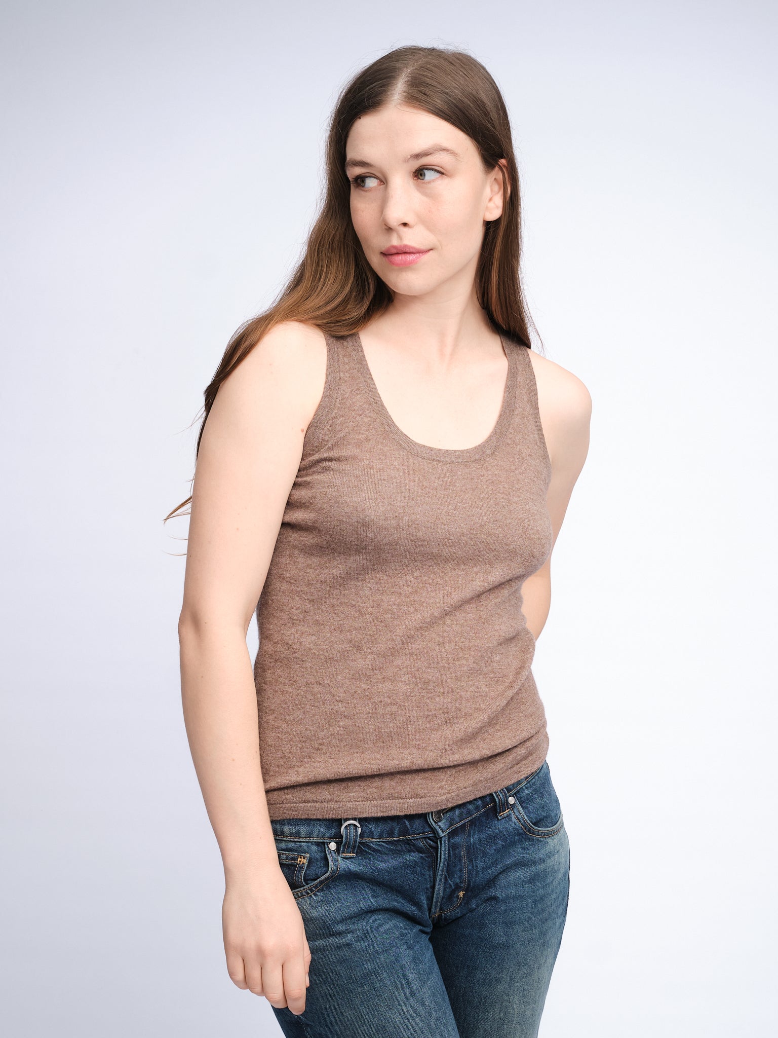 Tanktop mit Rundhalsausschnitt