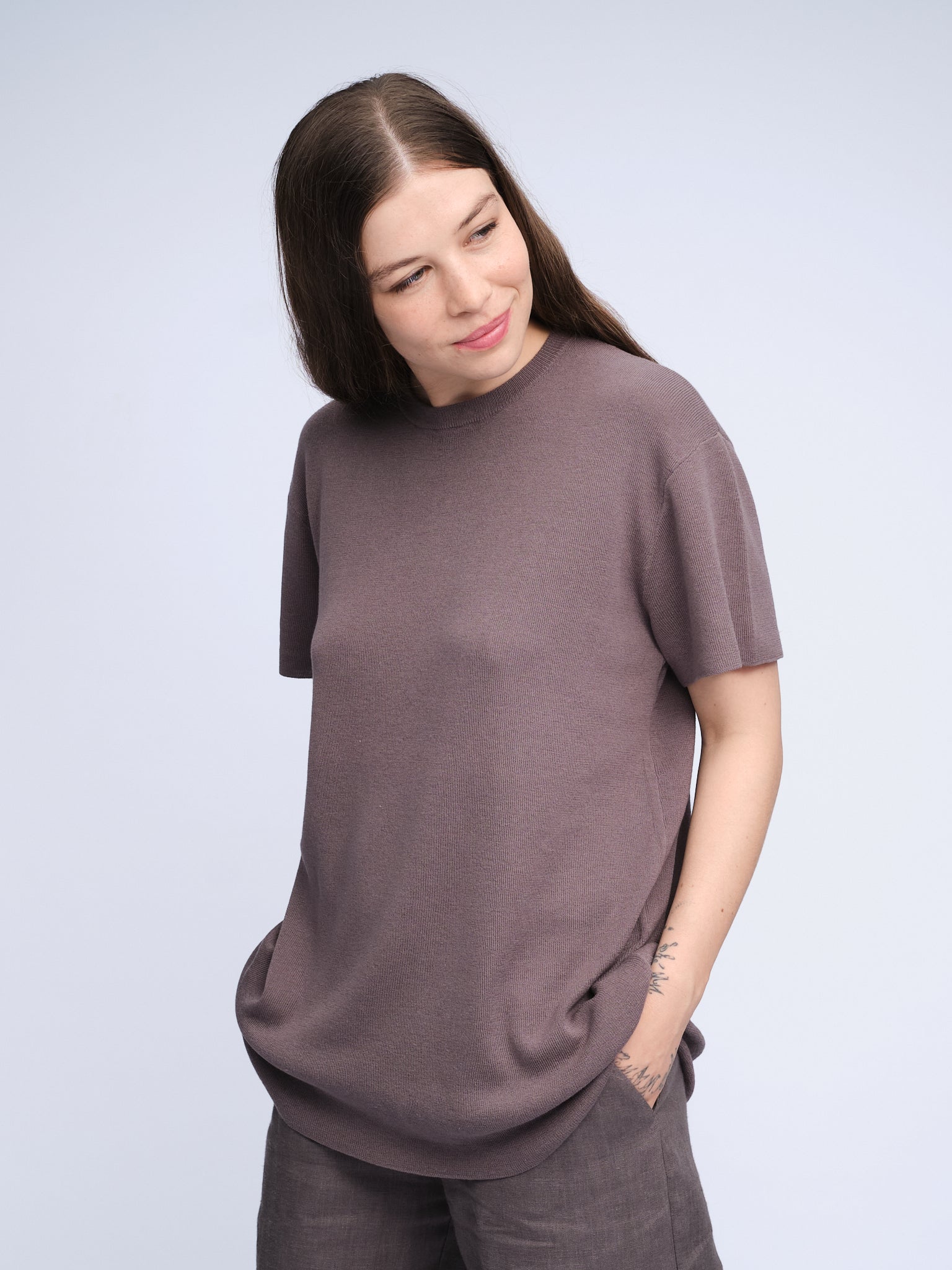 Oversized T-Shirt | Mauve