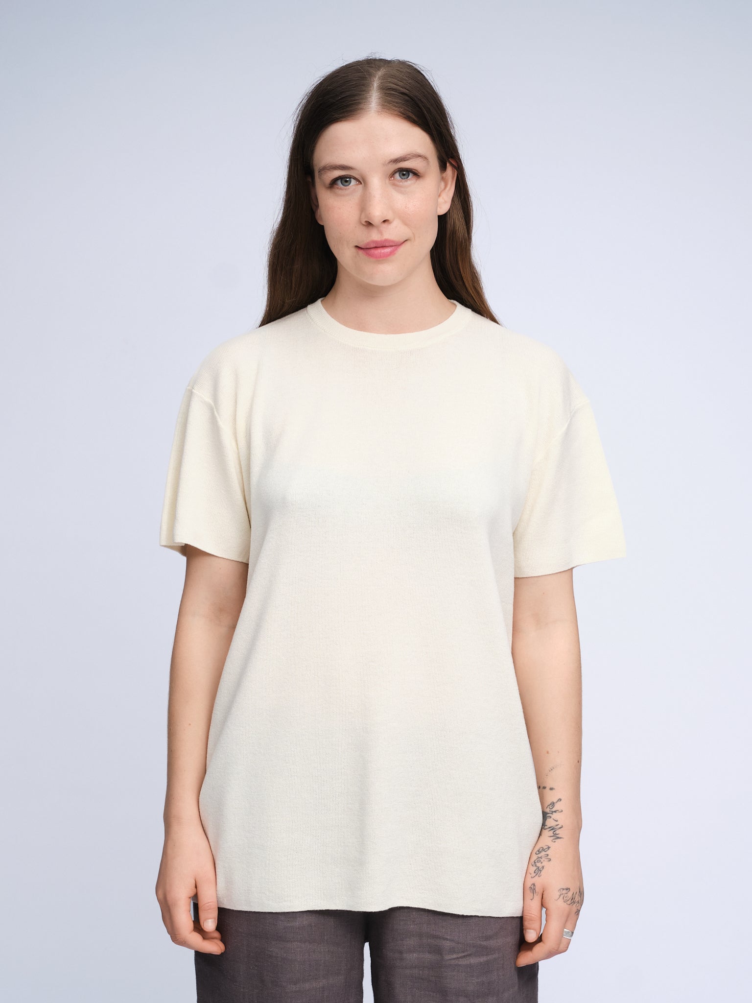 Oversized T-Shirt | Creme
