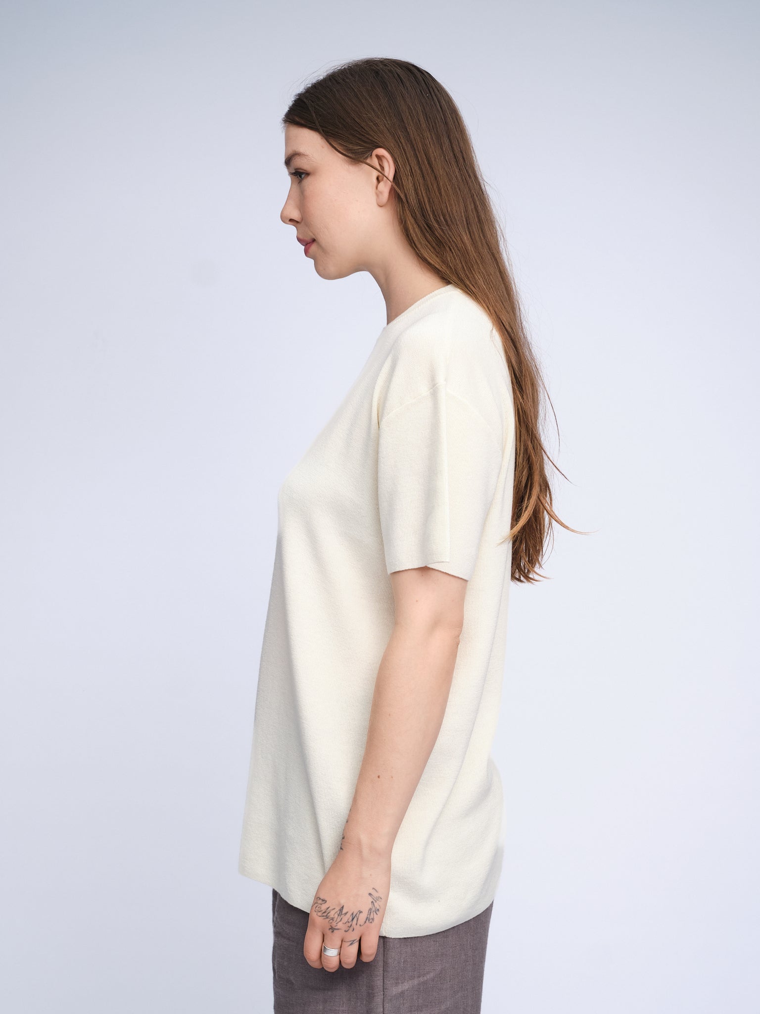 Oversized T-Shirt | Creme