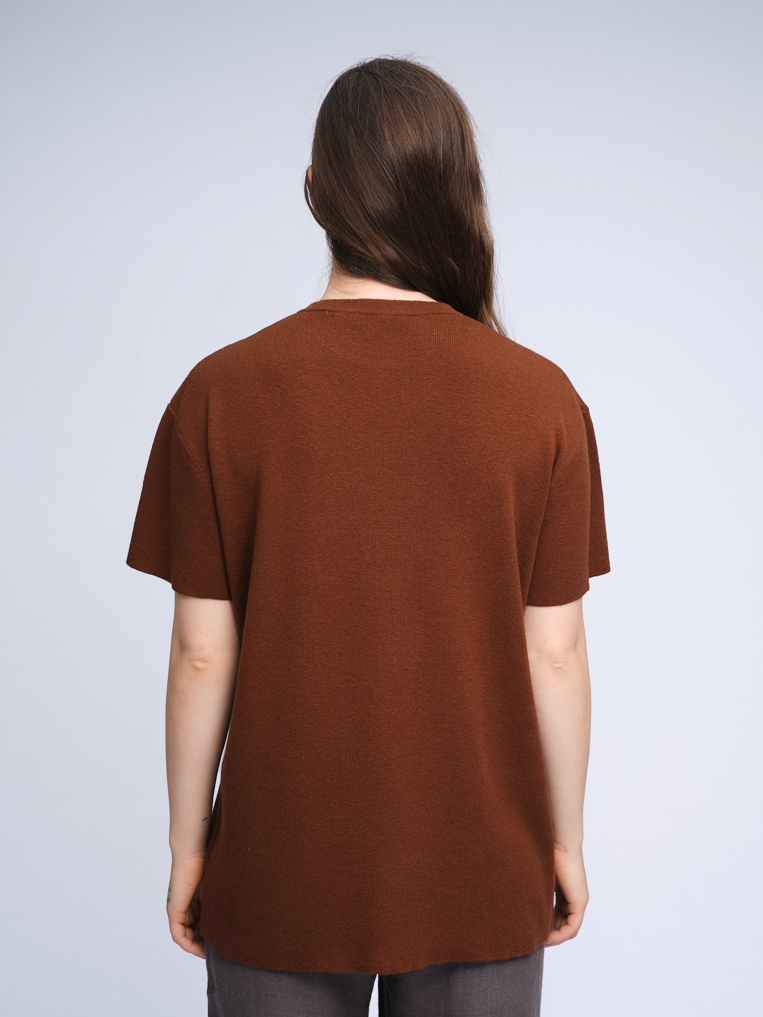 Oversized-T-Shirt | Braun