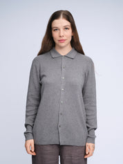 Strickhemd | Grau