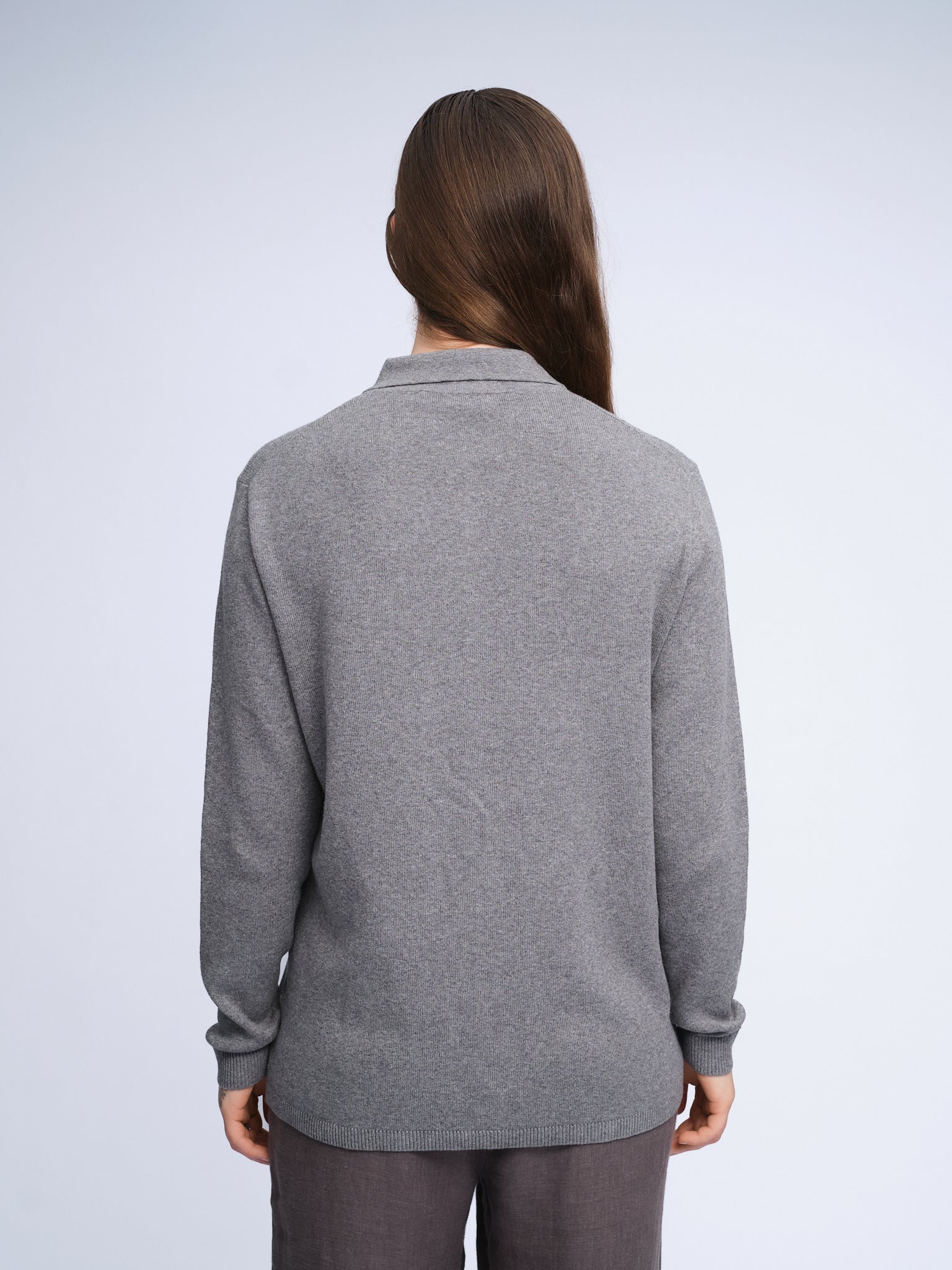 Strickhemd | Grau