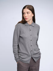 Strickhemd | Grau