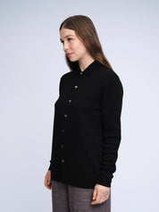 Strickhemd | Schwarz