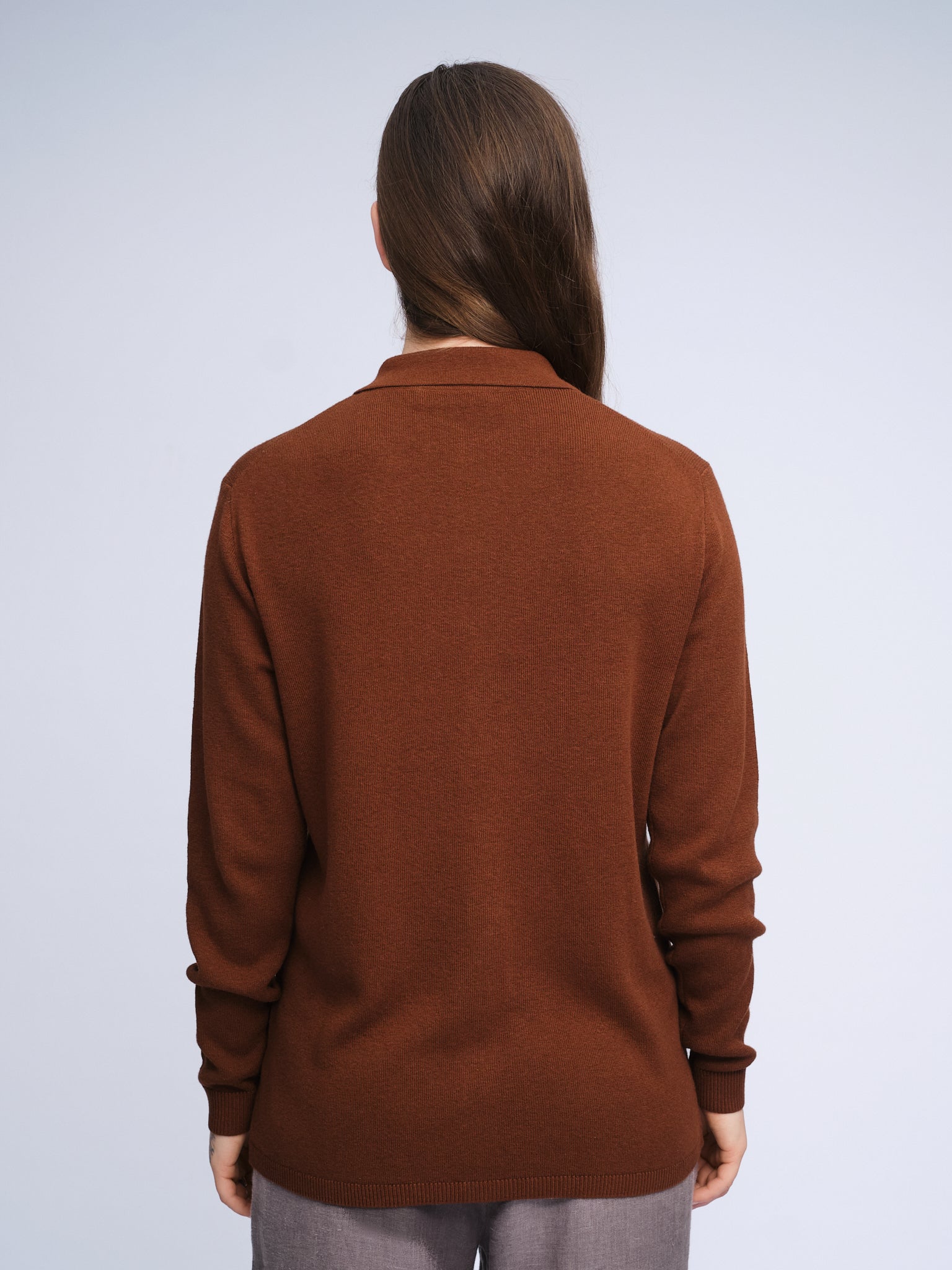 Strickhemd | Braun