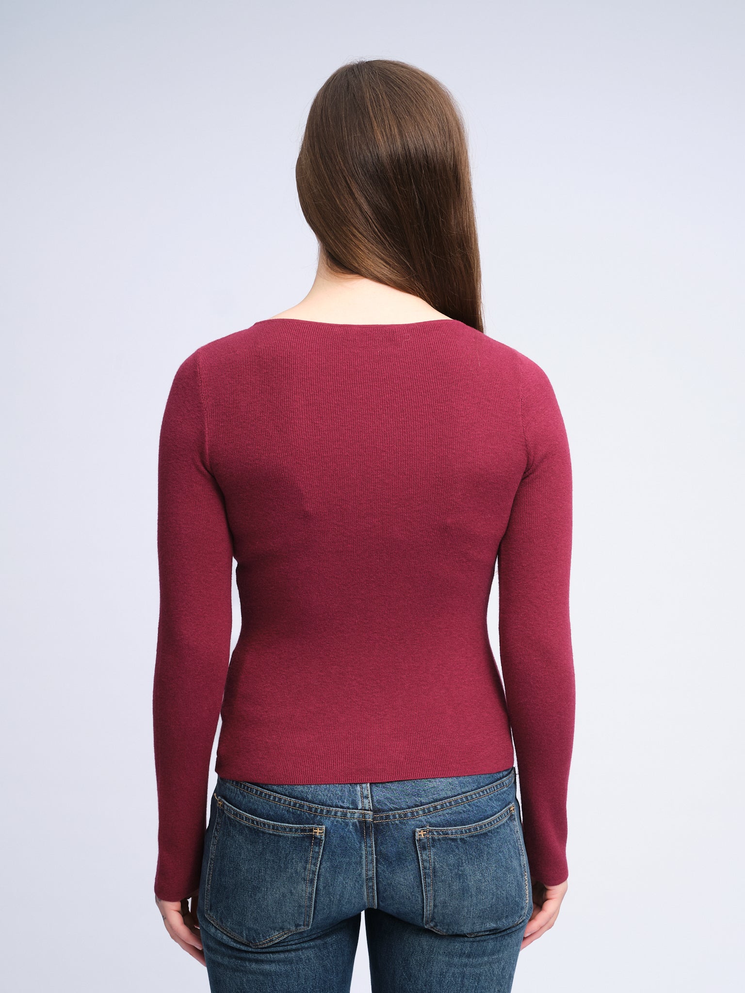 Bootshals-T-Shirt | Pflaume