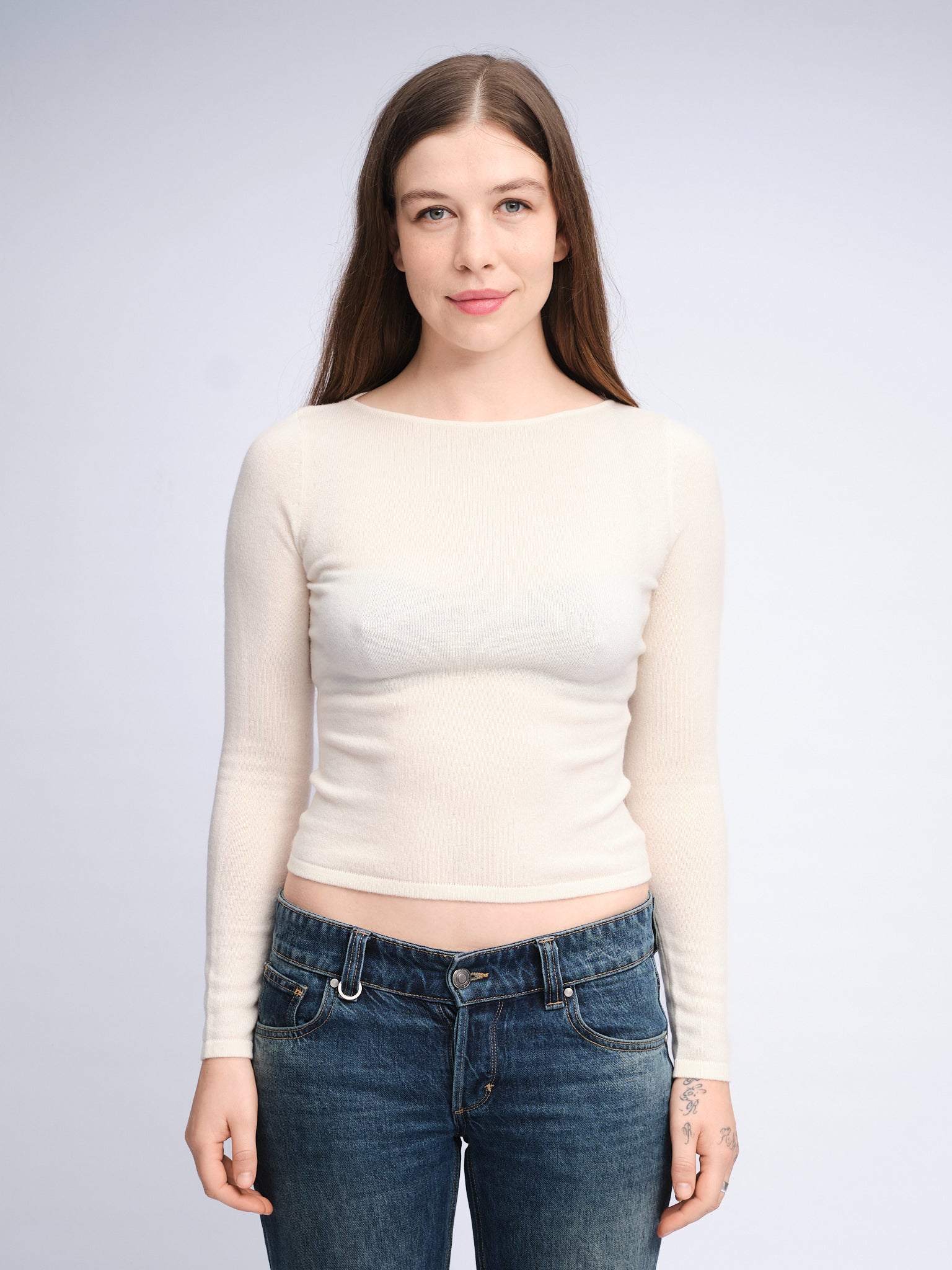 Boat Neck Long Sleeve