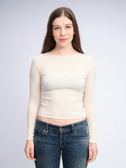 Boat Neck Long Sleeve