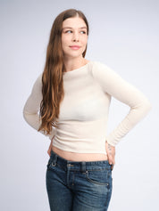 Boat Neck Long Sleeve