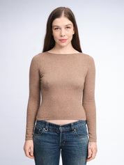 Boat Neck Long Sleeve