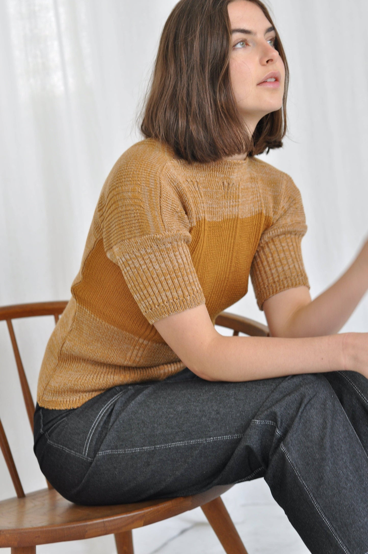 Clay knit top