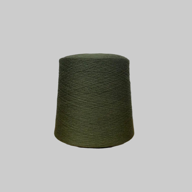 100% Merinowolle 2/28nm 1kg | Khakigrün