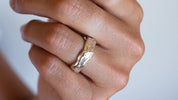Liquify ~ Drip Band | Sterling Silver
