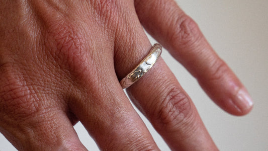 Liquify ~ Fine Drip Band | Sterling Silver