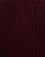 Austė: Rollkragenpullover aus Merinowolle Bordeaux