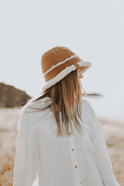 EMU Sheepskin Hat | Chestnut