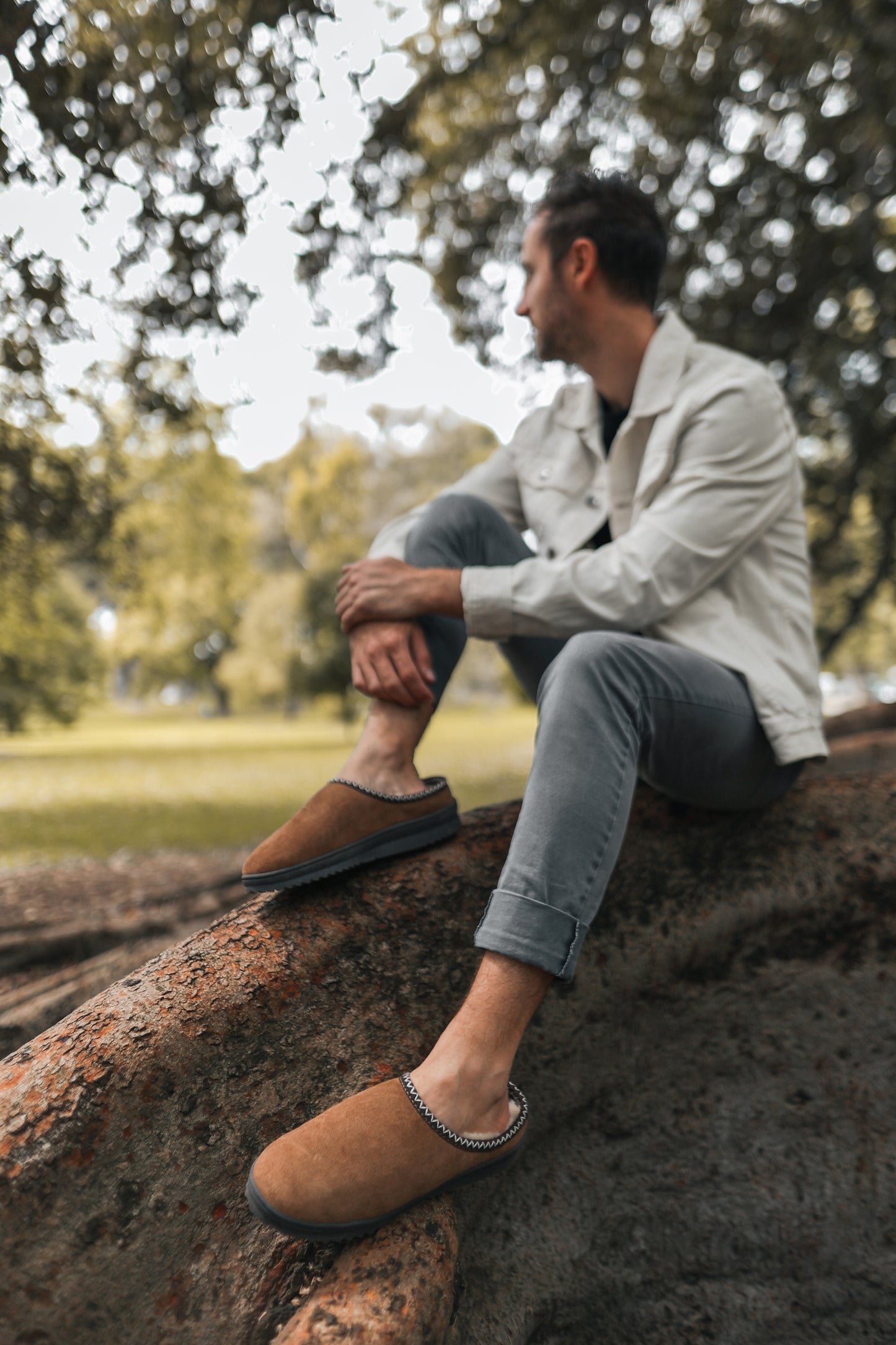 Platinum Outback Scuff | Chestnut