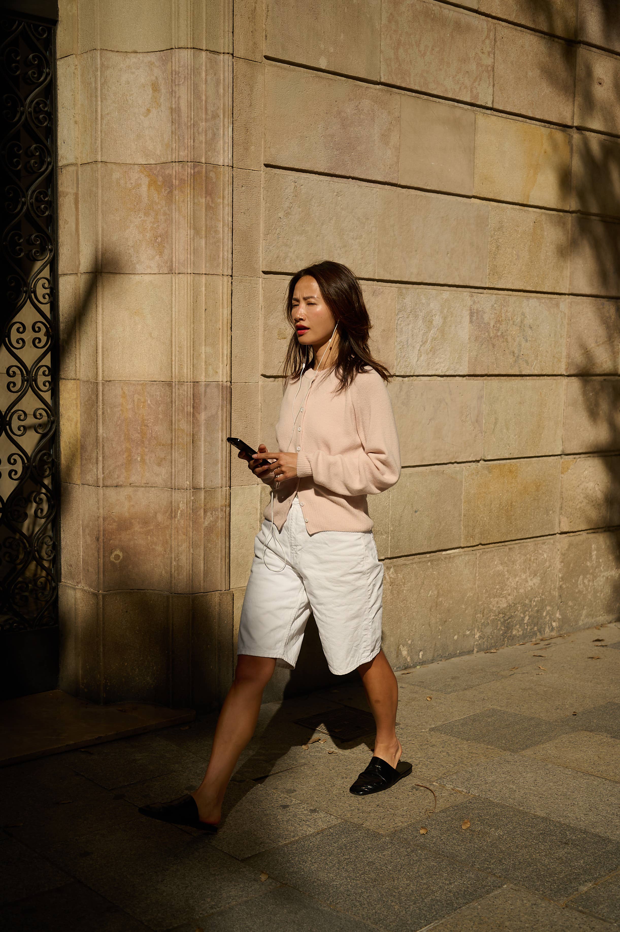 Indraja: Wool Cashmere Cardigan