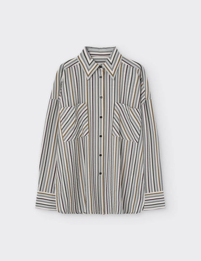 Chest-pockets shirt