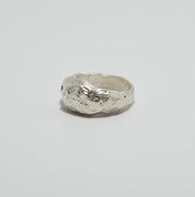 Liquify ~ Small Dome | Sterling Silver