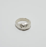 Liquify ~ Small Dome | Sterling Silver
