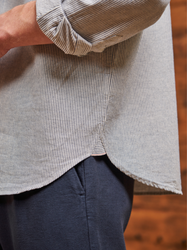 Gabriel Shirt | Blue Stripe