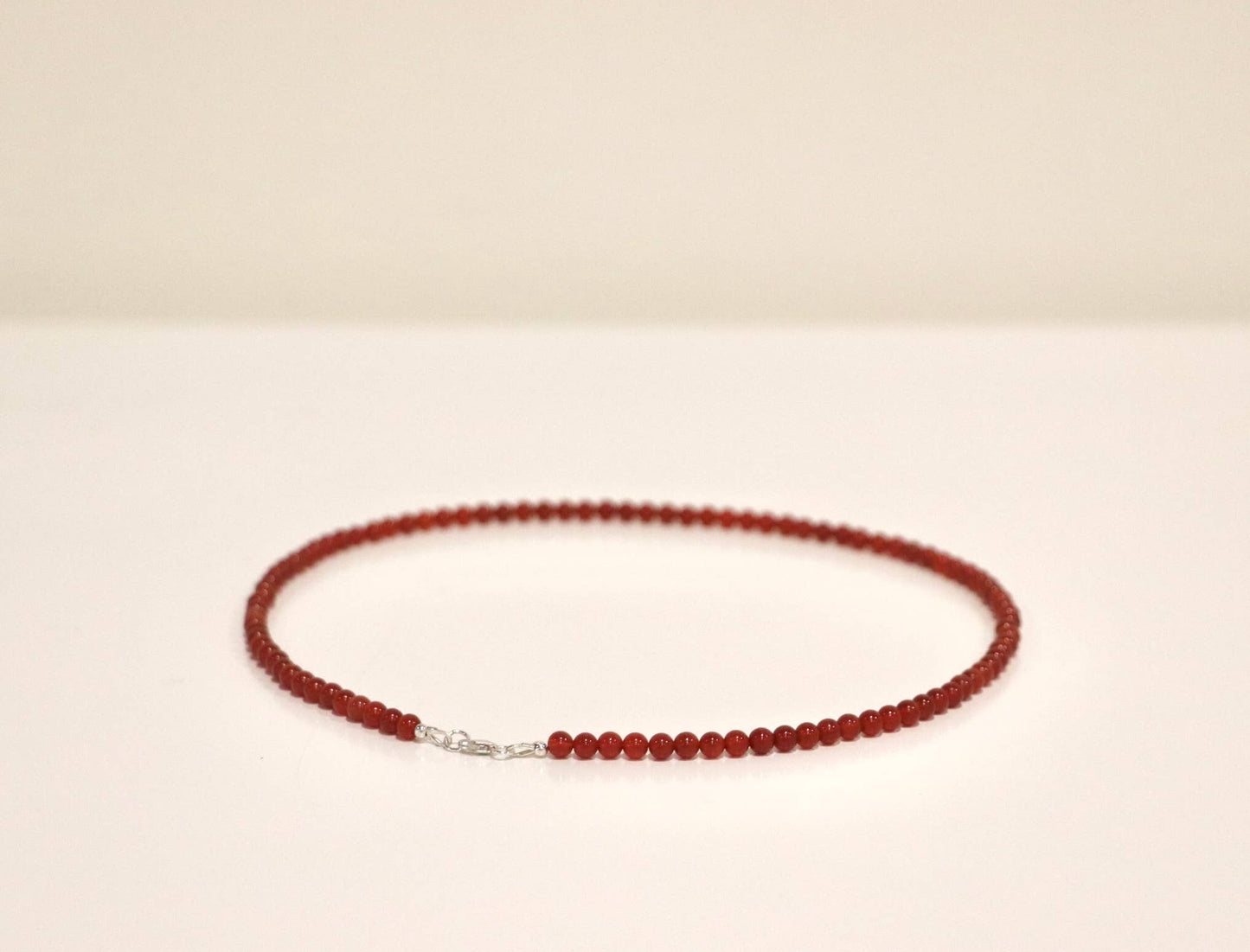 Mina Necklace in Red Algae