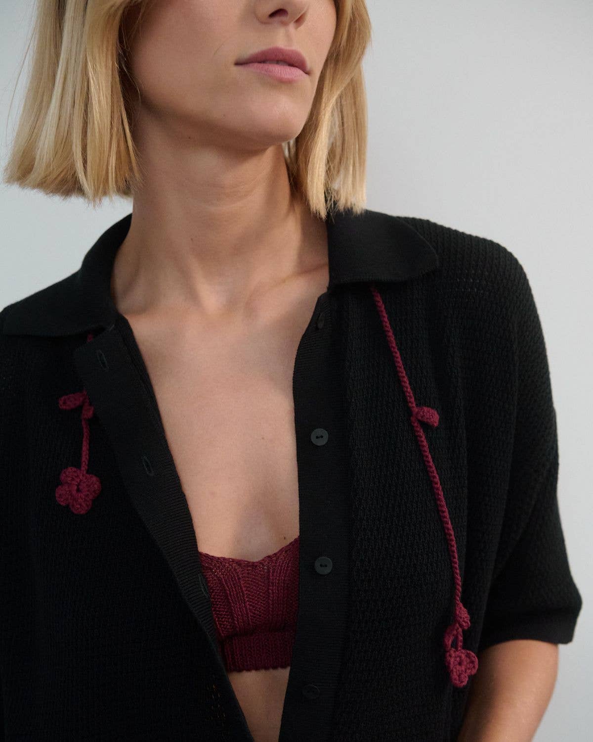 Sutemos: Cotton Shirt | Black