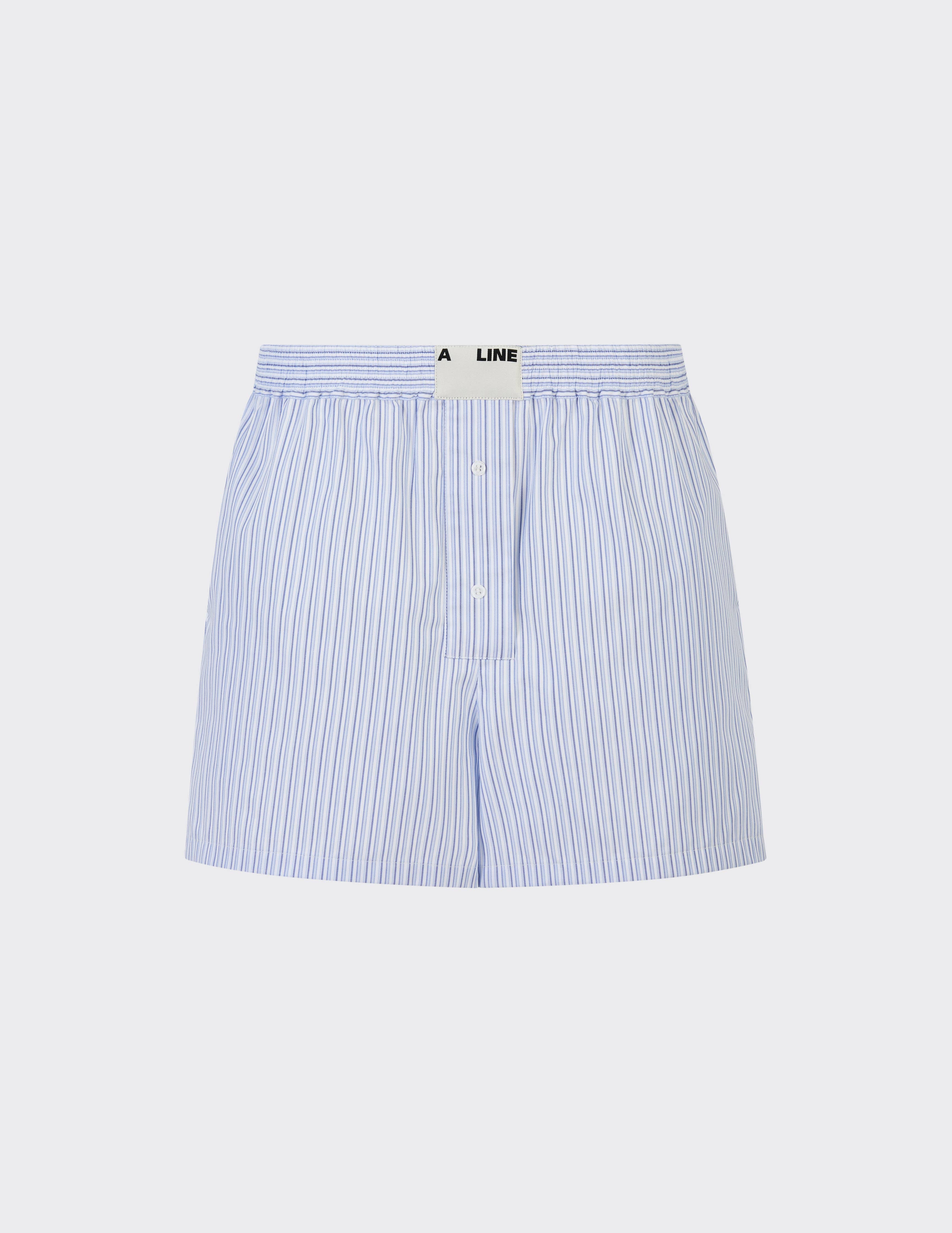 Haven Pyjamashorts | Blaue Streifen