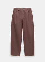 Relaxed pleated pants