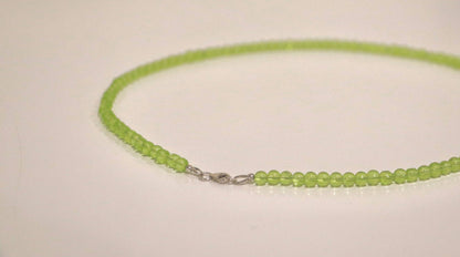 Mina Necklace in Green Algae