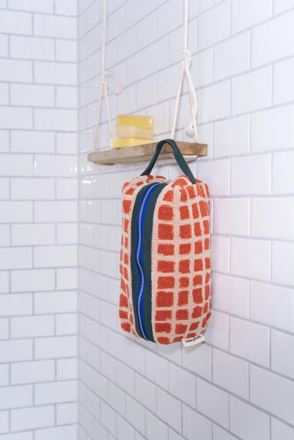 Bold Grid Toiletry Bag | Barn