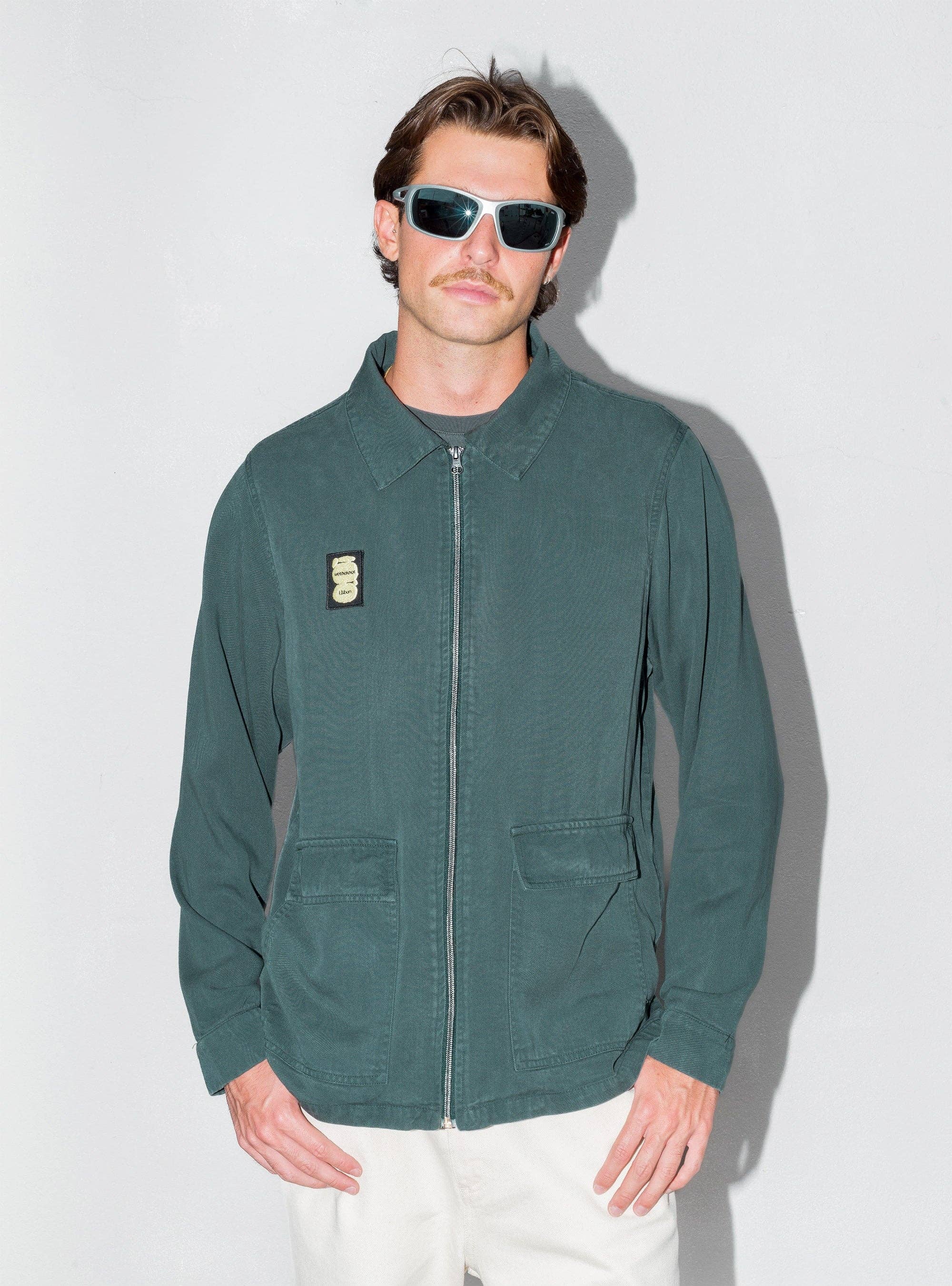 Lyocell harrington jacket