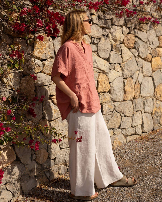 Georgina linen trousers