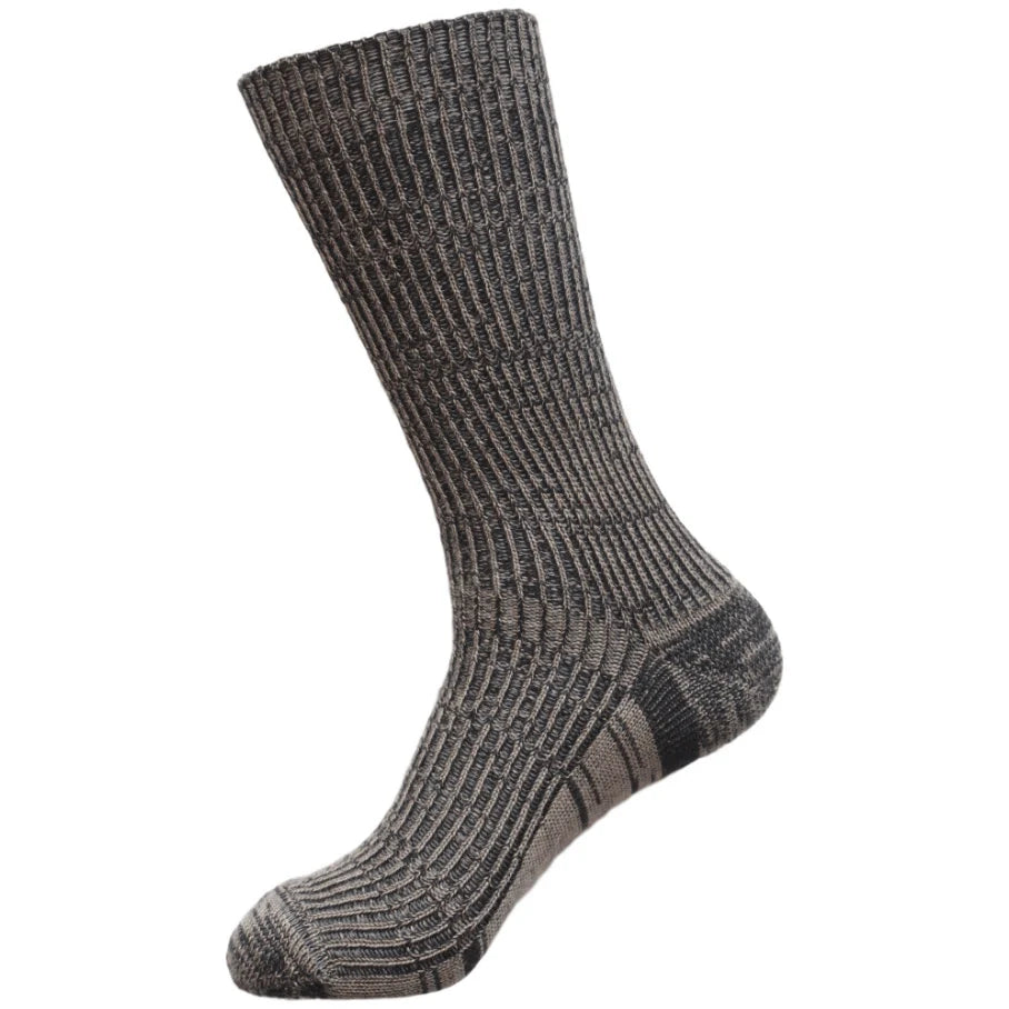 Narrawa Ribbed Local Merino | Black Light Brown